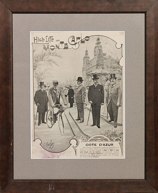 Рекламный плакат ателье "High Life". 1899.