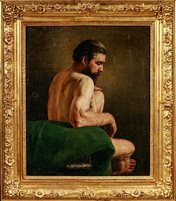 Масалов Александр Павлович (вт.пол XIX века). (?).
Натурщик. Конец XIX - начало ХХ века.