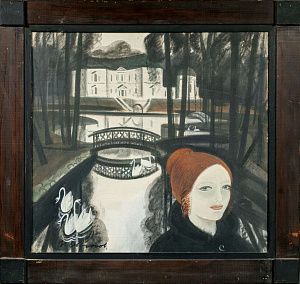 Обросов Игорь Павлович (1930-2010). Незнакомка. 1972.