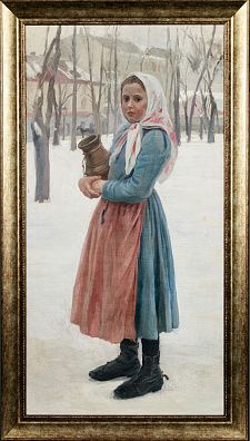 Пимоненко Николай Корнильевич (1862-1912). Девушка с кувшином. Начало ХХ века.