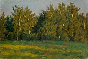 Кугач Юрий Петрович (1917-2013).
На рассвете. 1976.