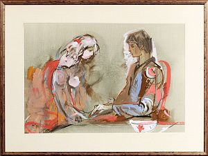 Снегур Игорь Григорьевич (р.1935). 
Беседа. 1985.