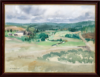 Серебряков Александр Борисович (1907-1995).
Пейзаж. 1930-е.