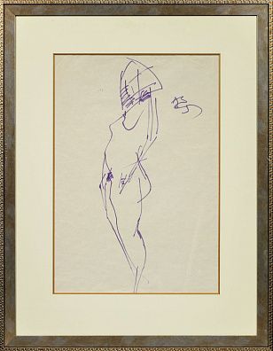 Зверев Анатолий Тимофеевич (1931-1986). 
Ню. 1965.