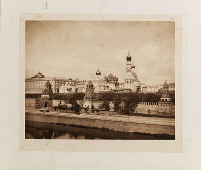 Ностиц Иван Григорьевич (1824-1905).Вид Кремля. Из альбома "Светописи графа Ностица". Конец XIX века.