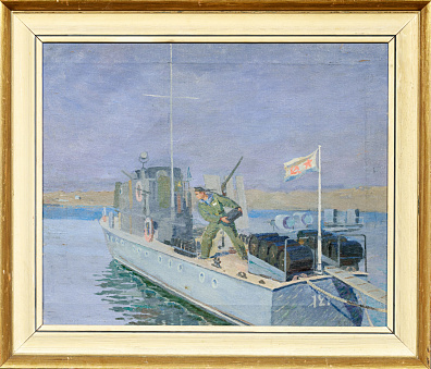 Зернова Екатерина Сергеевна (1900 - 1995). 
Подвиг Ивана Голубца. 1946.