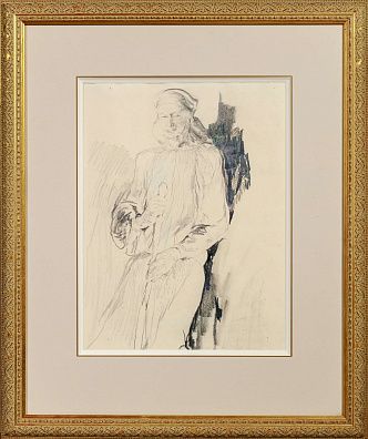 Малявин Филипп Андреевич (1869–1940). "Странница". Первая четверть ХХ века.