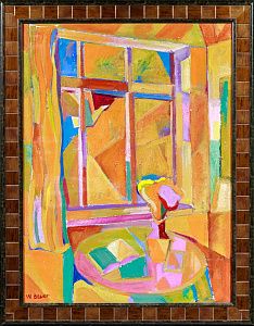 Бауэр (Бауер) Владимир Александрович (р. 1949). 
В мастерской.2001.