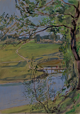 Маторин Михаил Владимирович (1901-1976).Мостик. 1970.