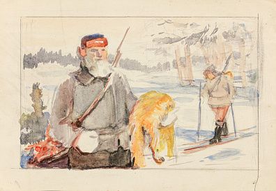 Кадушкин Алексей Михайлович (1925-1984). Книжная иллюстрация. 1950-е - 1960-е.