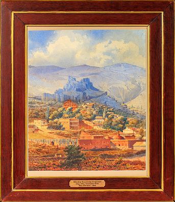 Швейер Владимир Егорович (1835-1874).Вид Тбилиси. 1869.
