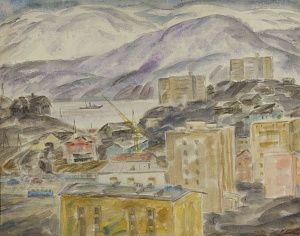 Боим Рахиль Соломоновна (1928-2018). Мурманск строится. 1973.
