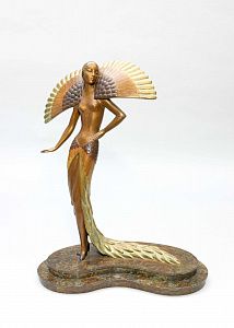 [Эрте] Скульптура "Ибис". Автор - Р. Тыртов (Эрте), 1980 г.