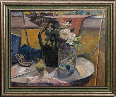 Абрамов Рудольф Федорович (1934-2012). Натюрморт с кувшином. 1981.