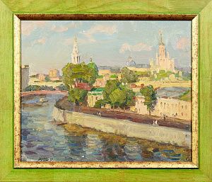 Инчин Василий Иванович (р. 1950).
Москва. Софийская набережная. 1969.