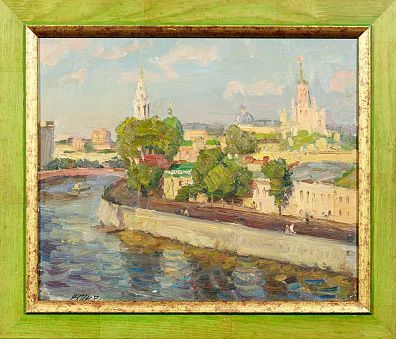 Инчин Василий Иванович (р. 1950).
Москва. Софийская набережная. 1969.