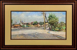 Радимова Татьяна Павловна (1916-2000). Дорога к Зарайску. 1947.