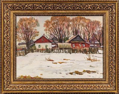 Внодченко Юрий Федорович (р.1927). Русская деревня. 1970-е.