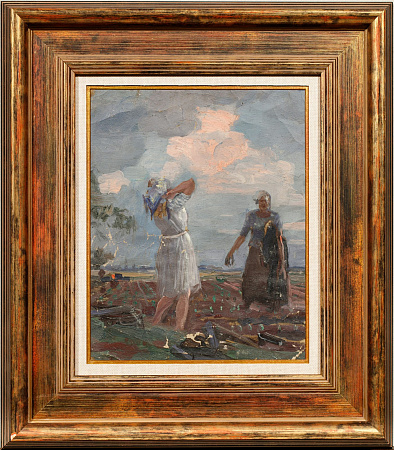 Адливанкин Самуил Яковлевич (1897-1966).В поле. 1932-1936 годы.