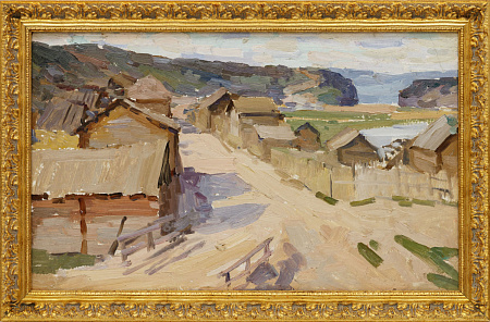 Дорохов Алексей Александрович (1927-2003). Дорога у Ангары. 1950-е.