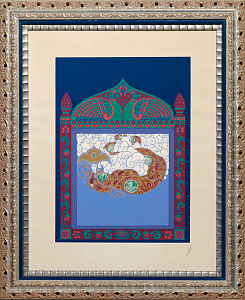 Эрте (Тыртов) Роман Петрович (1892-1990). Русская сказка. Серия "Воспоминания о двадцатых". 1970-е.