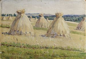 Егоров Федор Серафимович (1862-1950). Снопы. 1900-е -1910-е.