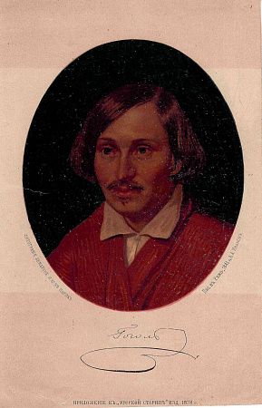 Иванов Александр Андреевич (1806-1858). Портрет Н.В.Гоголя. Иллюстрация из приложения к журналу "Русская старина". 1878.