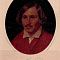 Иванов Александр Андреевич (1806-1858). Портрет Н.В.Гоголя. Иллюстрация из приложения к журналу "Русская старина". 1878.