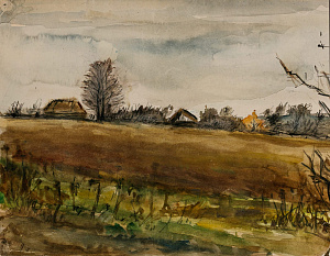 Бургункер Евгений Осипович (1906-1966).
Трубино. 1934.