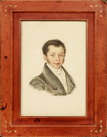 Неизвестный художник. Россия. Портрет В.А.Жуковского (?). 1813.