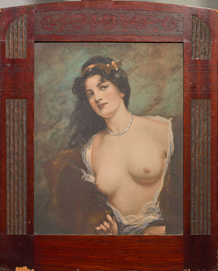 Георг Паппериц (Georg Papperitz) (1846-1918).
Обнаженная. Начало ХХ века.