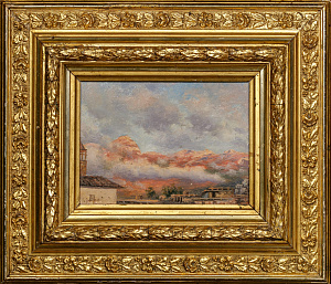 Судковский Руфин Гаврилович (1850-1885). Горный пейзаж. 1870-е - 1880-е.