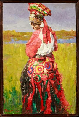 Неизвестный художник. Россия. 
"Август". 1996.