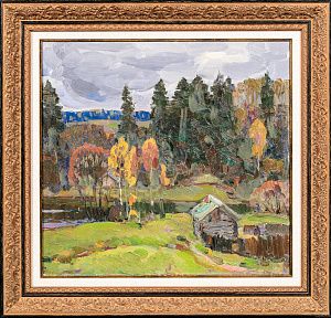 Тумаков Сергей Павлович (1919-2003). Пасмурный день. 1960-е.