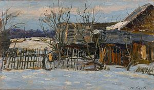 Кугач Юрий Петрович (1917-2013). 
К вечеру. 1978.
