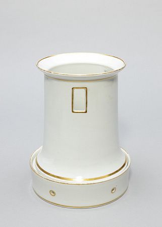 Прибор для подогрева чайника. Россия, завод братьев Корниловых, 1843-60 годы.