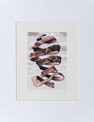 Мауриц Корнелис Эшер (Maurits Cornelis Escher) (1898-1972). Кожура. Середина ХХ века.