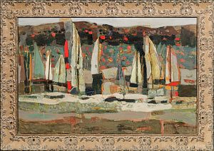 Ален-Адриен Фурнье (Alain-Adrien Fournier) (1931-1983). Регата. Третья четверть ХХ века.