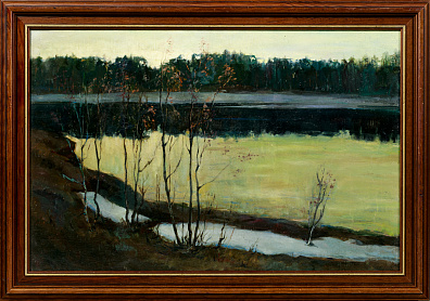 Альберти Петр Филиппович (1913-1994). 
Вечер. 1949.