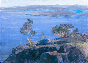Улупов Марк Иванович (1924-1997). Кандалакша. 1970.