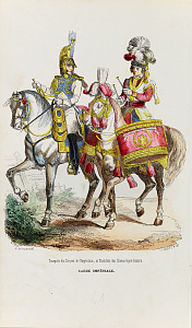 Рене Луи Пьер Морейн (Louis-Pierre-Rene de Moraine) (1816-1864).Военные музыканты. Серия "Французская военная форма".  Середина ХIX века.