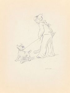 Саркисян Перч Ашотович (1922-1970). 
Забияка. 1950-е.