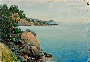 Н.Константинов. Алупка. 1962.