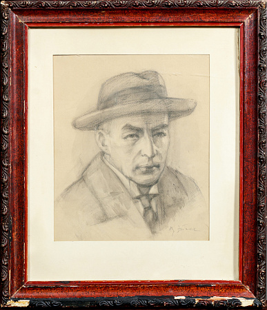 Эйгес Вениамин Романович (1888-1956) 
Портрет композитора А. Н. Скрябина. 1920-е.