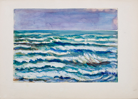Кафенгауз (Прудковская) Тамара Андреевна (1893-1969). 
Море. 1954.