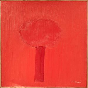 Поздеев Андрей Геннадьевич (1926-1998). Красный цветок. Последняя четверть ХХ века.