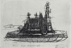 Бельский Борис Феликсович (р.1960). Собор-лодка. 2002.
