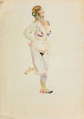 Дурдин В.Я. Обнаженная. Середина ХХ века.