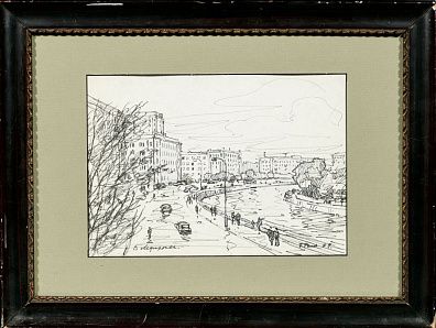 Рыбченков Борис Федорович (1899-1994). Лефортово. 1969.
