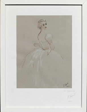 Кухтевич Нина Михайловна (род. 1953). За кулисами. Жизель. 2016.
